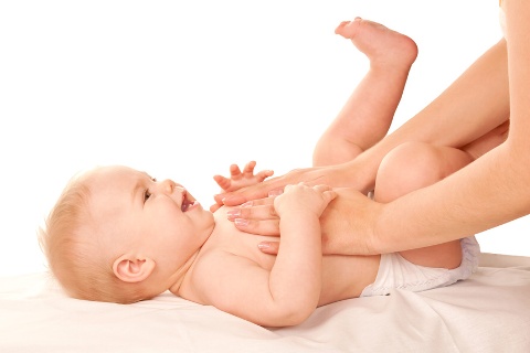 Introbild Baby Massage Anleitung