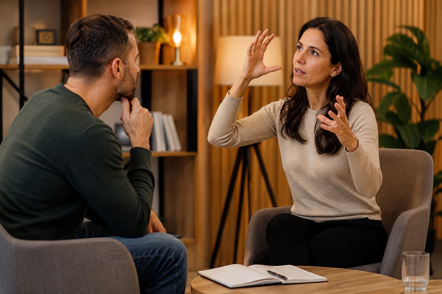 NLP-Techniken in der Kommunikation: Gestik und aktives Zuhören